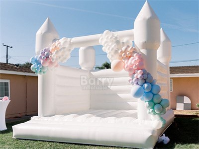 white jumper house white inflatable jumper bounce castle for birthday